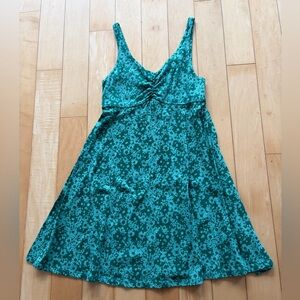 Wild Fable Green/Teal Floral Dress